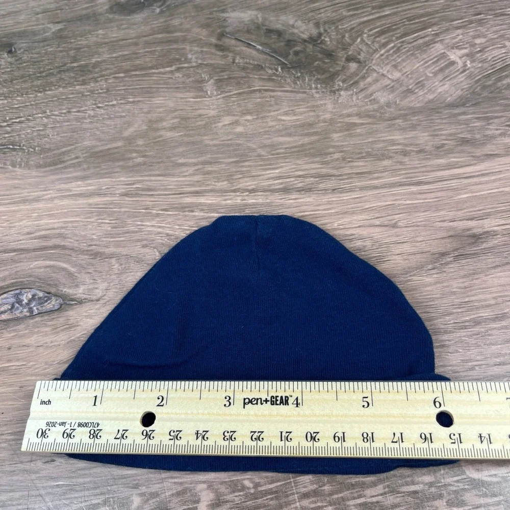 Disney Carter's Gerber Beanie Lot Kids NB 0-6M Blue Gray Striped Baby Hat 3pk